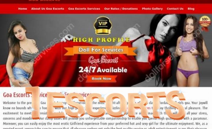Goa Escorts, VIP Goa Escorts Service - DollForServices - dollforservices.com