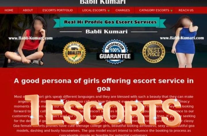 Goa Escorts | Party Goa Call Girls Services 24-7 Available - babli-kumari.com