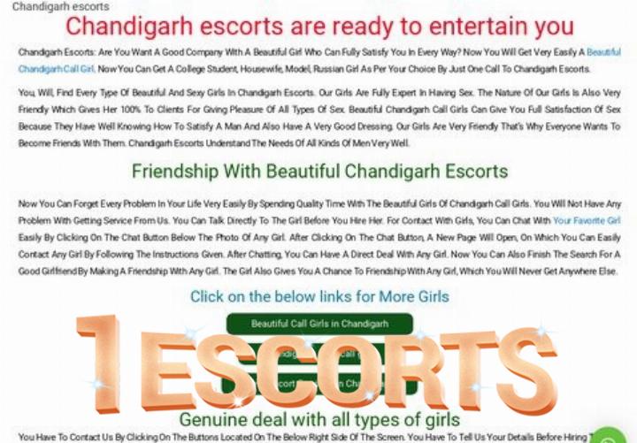 Chandigarh escorts Provide The Best girls for sex - chdescorts.com