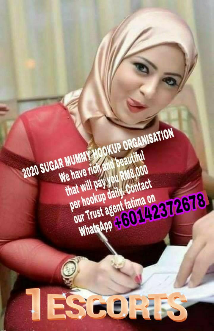 Legit sugar mummy pay you RM8,000. Contact agent fatima on WhatsApp +60142372678