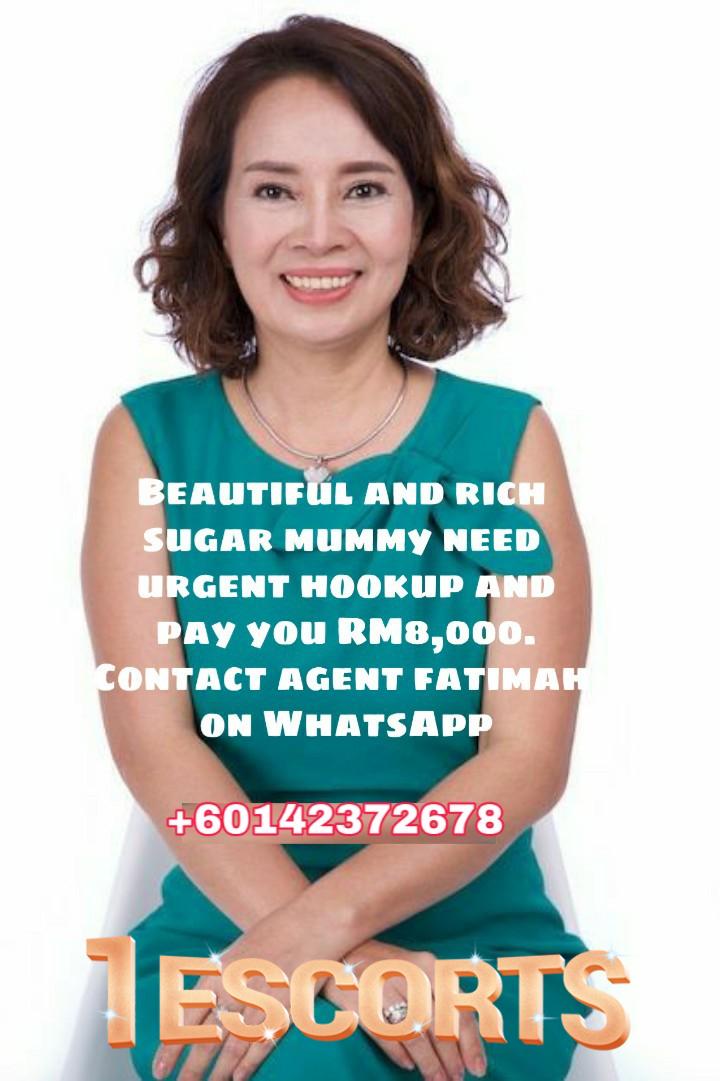Malay sugar mummy need hookup Contact agent fatima on WhatsApp 60142372678 -2