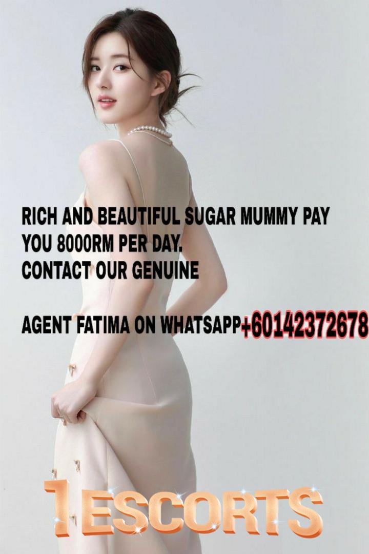 Gigolo service Rich sugar mummy pay you RM8000 Contact agent fatima on WhatsApp 60142372678 -2